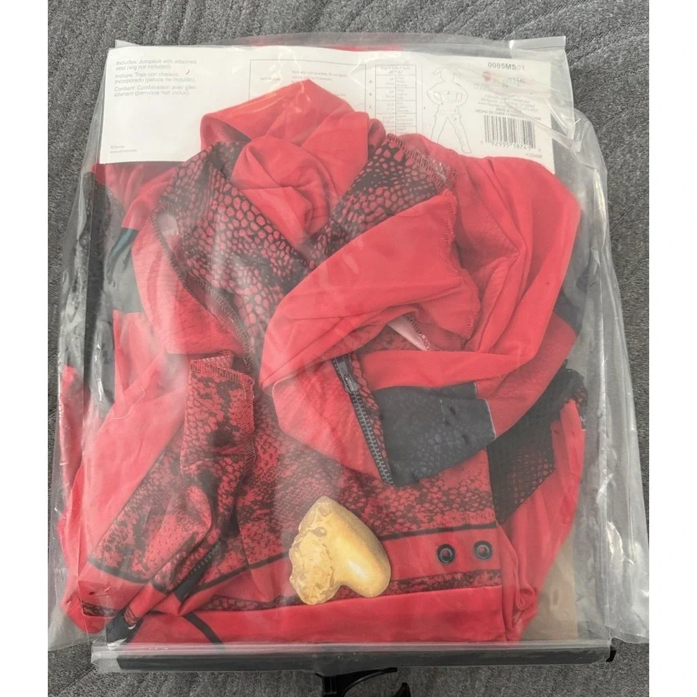 Disney Descendants The Rise of Red Girls Child Kids Costume Medium‎ 7-8 NEW